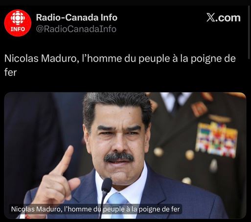 photo de Nicolas Madoro